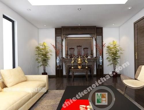  Bàn thờ đẹp hiện đại cho chung cư - Mẫu 12